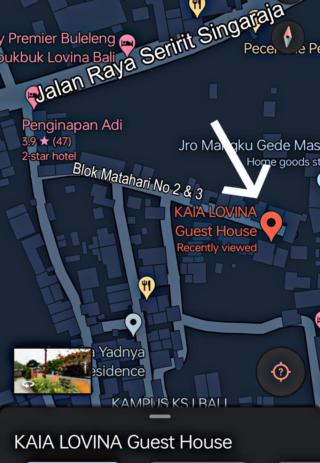 Kaia Lovina Guest House ภายนอก รูปภาพ